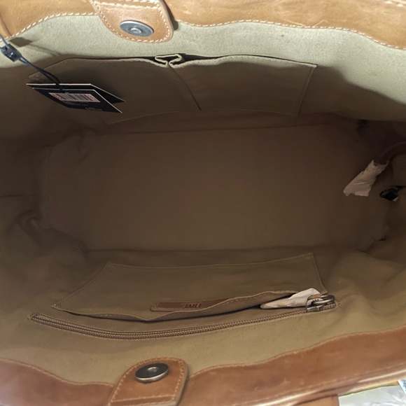 Frye Melissa Straw Shopper - Picture 5 of 12